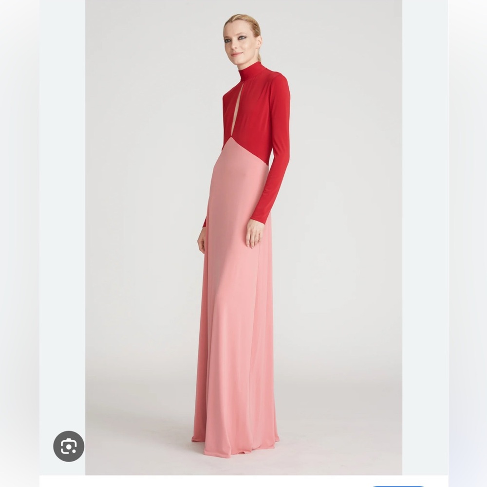 Halston Brin Jersey Gown